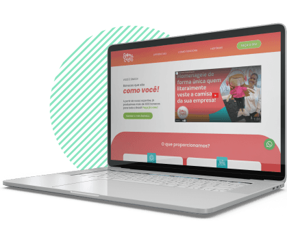 Notebook com site bonecário aberto