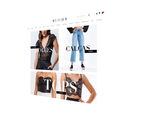 Site da LV Store na diagonal